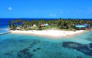 Cabaña frente al mar islas de San Blas icodub