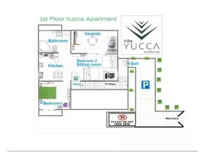 Villa Yucca Apartment with Terrace View and Parking