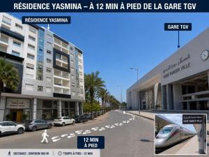 Sunny Terrace Apartment Centre Tanger 5 min Marina&Beach Parking Free