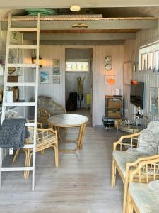 Beach House In First Dune Row At Grenå Beach