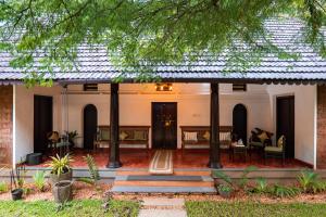 ELIVAAS Signature Tales By Tamarind 200 Year-Old 3 BHK Forest Villa with Pvt Pool, Garden, Gazebo, Backyard & Open-Air Shower Courtyard