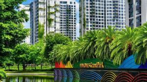 Penthouse Vinhomes Grand Park - Sky Garden Apartment