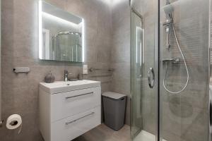 Apartament Gdański Mostek 2 z widokiem na wodę