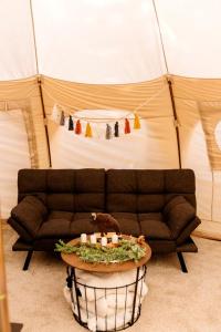 Roomy Family Bell Tent in Island Park, Idaho and near Harriman State Park