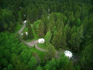 Roomy Family Bell Tent in Island Park, Idaho and near Harriman State Park