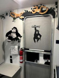 Unique Jungle-Style Glamping RV with 8-Foot Suspended Tree Tent near Creek Trails in Forestburg, Texas