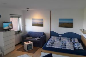 Penthouse-Stil, Loggia, Meerblick