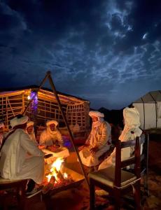 Palace desert camp