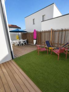 Villa Melody Marine – À 150 m de la plage, 6 personnes, terrasse, garage privatif – Centre-ville à pied | Brétignolles-sur-Mer, Vendée