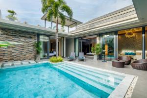 3 Bedrooms Private Pool Villa at Palm Villa near Bangtao Beach, Phuket