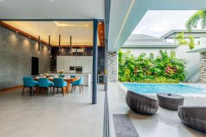 3 Bedrooms Private Pool Villa at Palm Villa near Bangtao Beach, Phuket