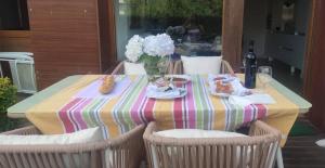 Apartamento con jardín