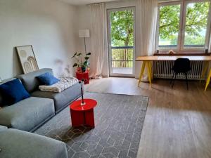 Natur, Ruhe und traumhafter Ausblick, moderne Ferienwohnung am Tor zur Fränkischen Schweiz