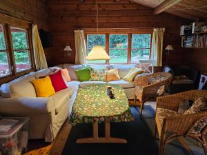 Charming Norwegian Log Cabin With Grass Roof