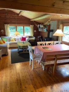 Charming Norwegian Log Cabin With Grass Roof