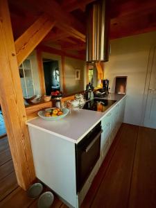 Log House With Views Of Sea Fjord And Lemvig