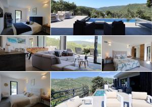 Villa Santa Lucia - Piscine & Vue sur la retenue de Talza