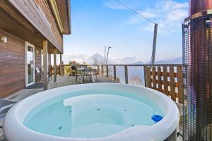 A&Y Holzhaus Chalet Vitznau Whirlpool Rigi