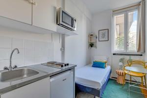 1P studio near Bois de Boulogne Roland-Garros