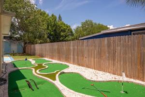 Heated Pool Playground Mini Golf Sports Court