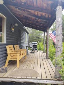 Log Cabin in the Pines On The Way To Sugarloaf