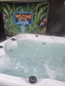 Jungle Beach House Portrush Hot Tub on request