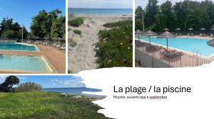 Appartement 2 chambres avec Piscine et accès direct à la mer