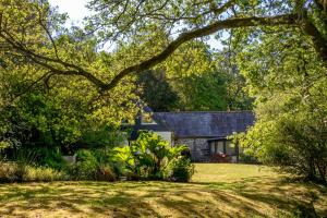 Moulin Plouyaec - gîte bordé de verdure, sa rivière et son étang