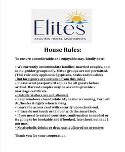 Elites Seaview Hotel Apartments