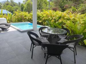 Modern Pool Villa 2BR, 2Cinema-TVs Beach Access