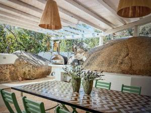 Casa con vista mare e giardino