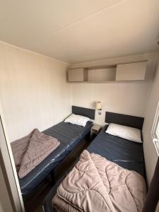 Mobil-home Confort vue horizon Mer chez Nono et Alex