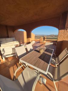 Mojácar Panoramic Terrace Apartment with Pool