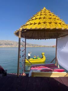 Uros Paisaje del Titicaca