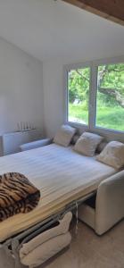 Studio cosy avec vue jardin et cadre paisible