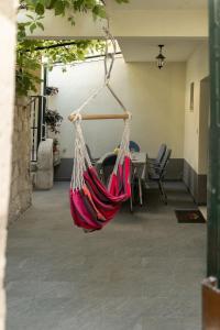 In the middle of the old town of Omis