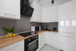 Air Conditioned Apartment in Strict Warsaw Center with Balcony by Noclegi Renters