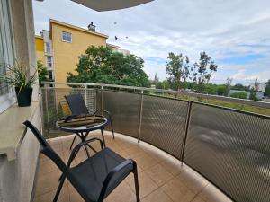 Apartament SPACE & SUN z wewnętrzym ogrodzonym parkingiem