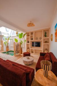 Riad de Luxe Privé avec piscine, 2 terrasses & Petit Déjeuner inclus