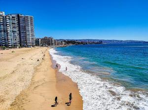 Departamento frente al mar Av San Martín a pasos del muelle Vergara