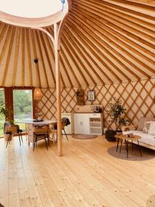 Glamping nad Meandry v jurtě