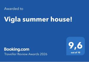 Vigla summer house!