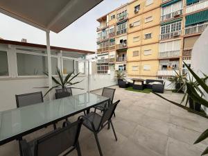 Huelin Beach House: Solárium a 200 m del Mar