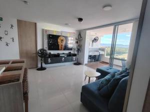 Ricaurte Apto Premium en Peñazul La Morada AC Vista BBQ y Piscinas Ultimo Piso