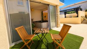 Loge au PtitBonheur- Jacuzzi & Piscine- Montélimar