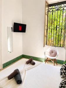 2-Habitación con Baño privado 1 cama de matrimonio