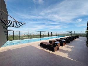 1208 - Piscina de máxima elegancia, sauna y espacio de cowork Premium