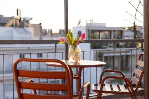 Acropolis view rooftop studio