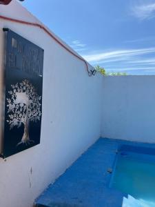 Centrally located accommodation with a spacious patio, Parras