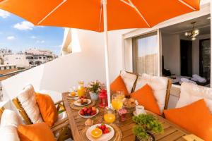 Sunny Terrace Apartment Centre Tanger 5 min Marina&Beach Parking Free